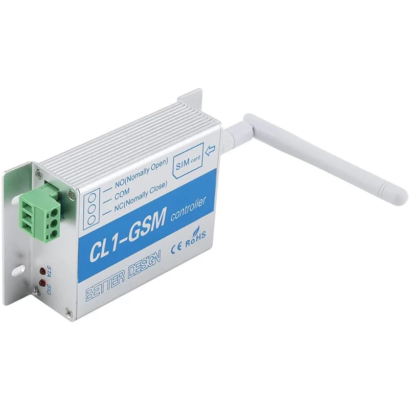 CL1-GSM SMS Call Smart Remote Relay Switch for Automatic Sliding Swing Gate Door Opener