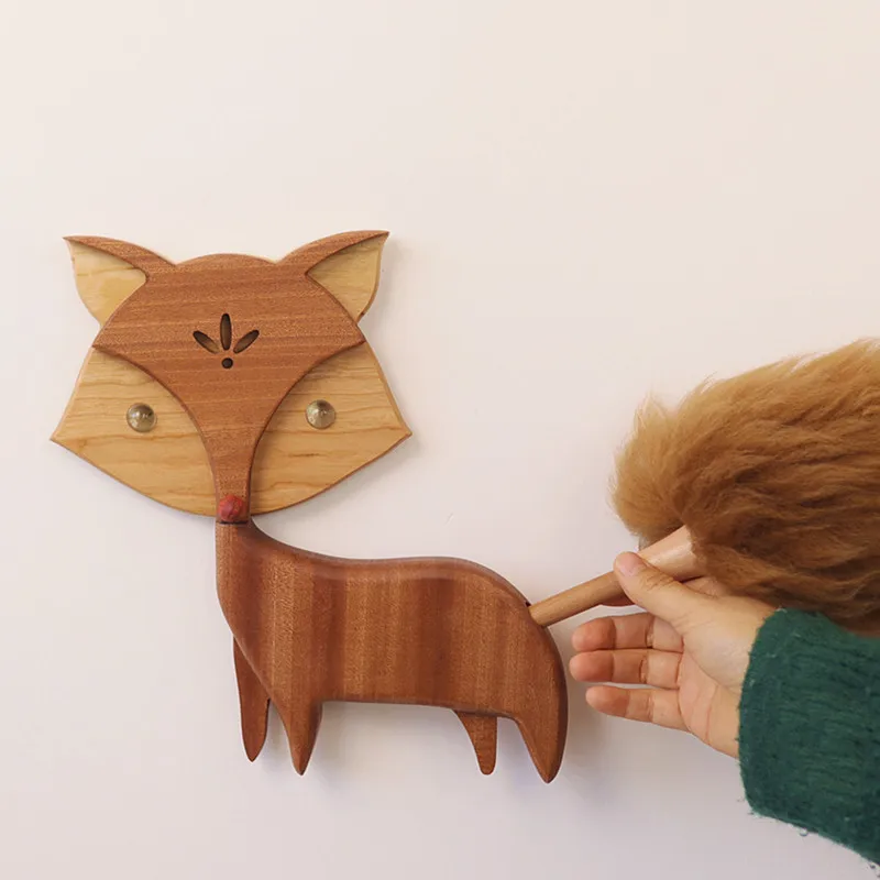 Wall Mount  Wool Duster Decor, Household Soft Static Dust Sweeper for Home Cleaning
