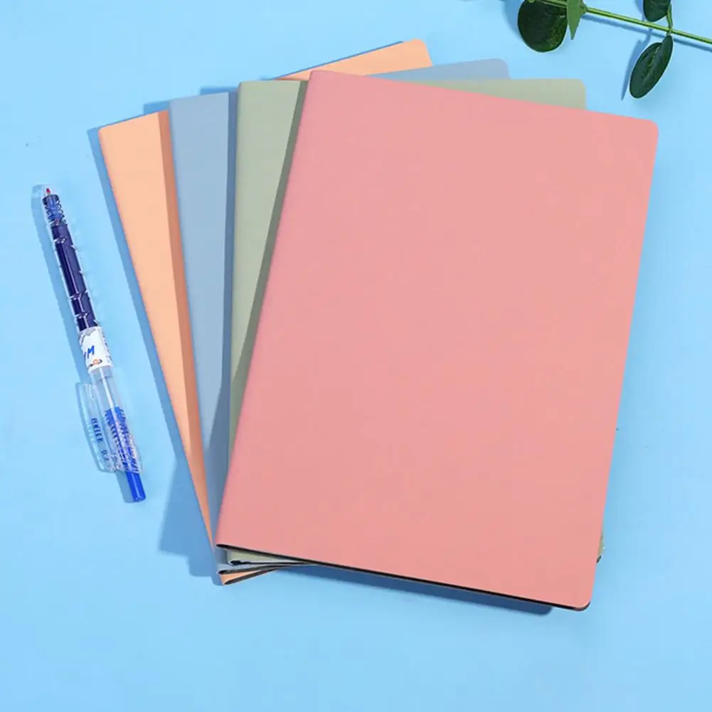 Carnet de notes en similicuir imperméable pour étudiants, carnet avec papier de haute qualité, toucher confortable, carnet de notes Premium A5, résistant à l'encre