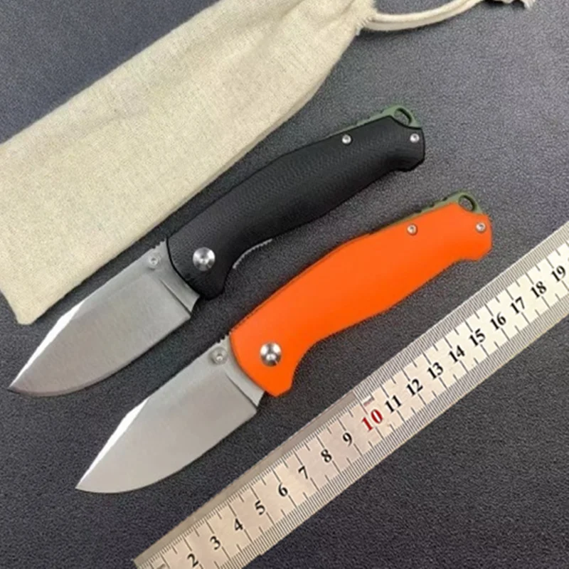 

Free Wolf FX523 N690 Blade Folding Knife G10 Handle Flipper Ball Bearing Pocket Utility Camping Outdoor Survival Hunting Knife