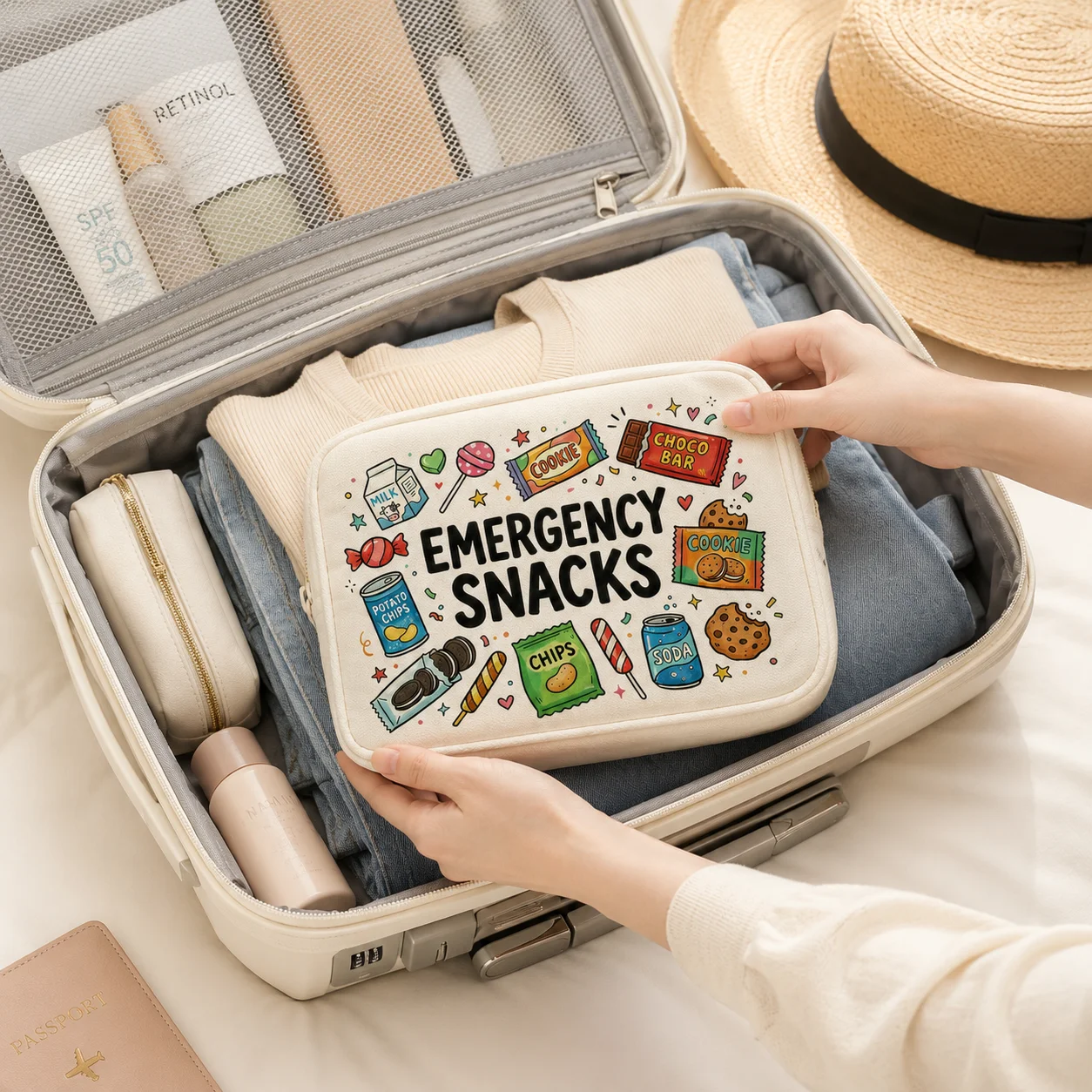 Noodsnackzak met rits, schatti - Food Storage Emergency recensie en prijs