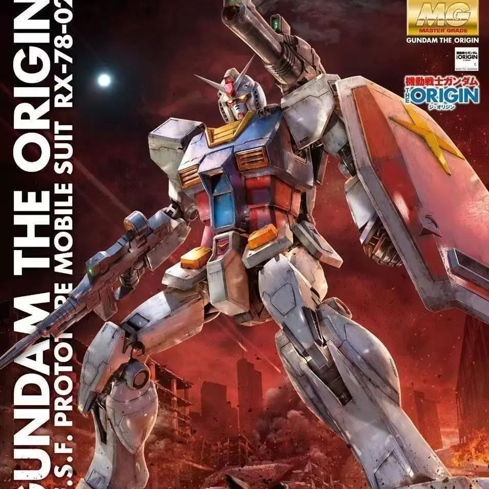 

[In Stock Gundam] Bandai Original MG Rx-78-2 Original MG GTO Assembly Model Kit