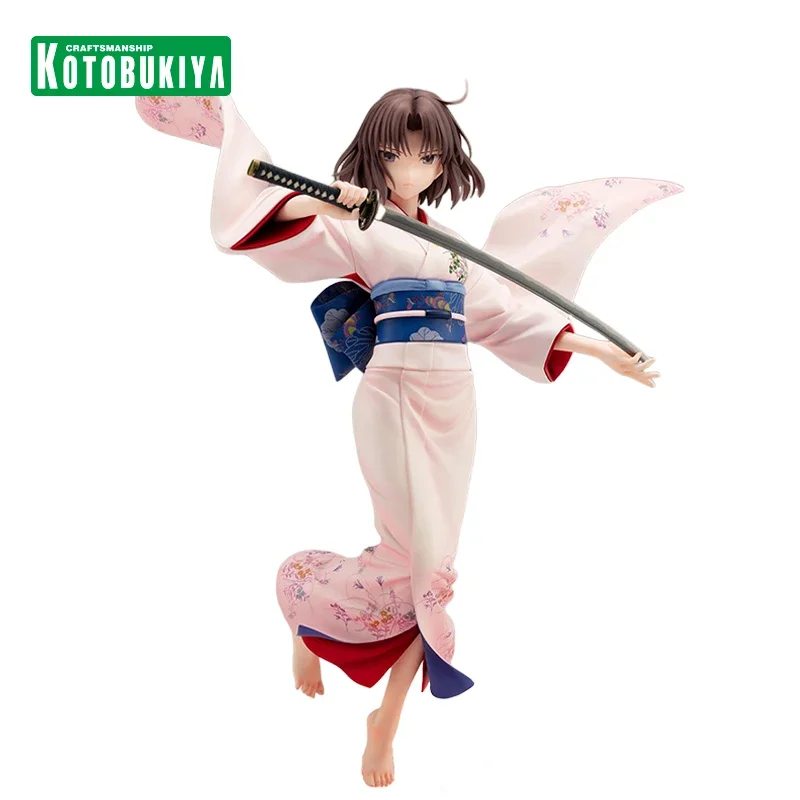 Genuine Original KOTOBUKIYA Ryougi Shiki 20CM Action Anime Figures PVC Collectible Model Statuette Toys Dolls Ornament Gifts