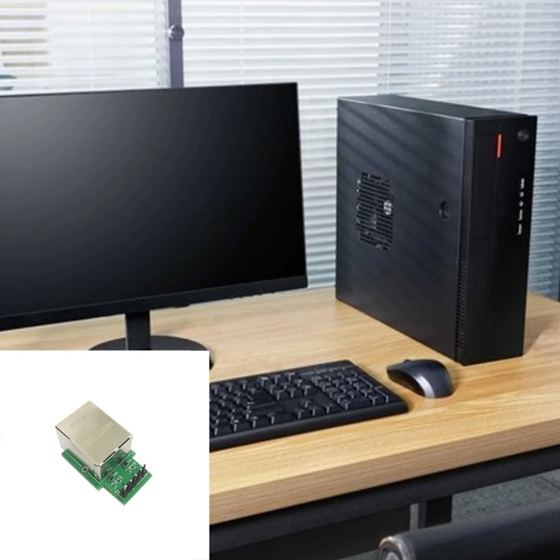 Enhances Additional RJ45 Networks Port for Milk V Board Reliable Connection