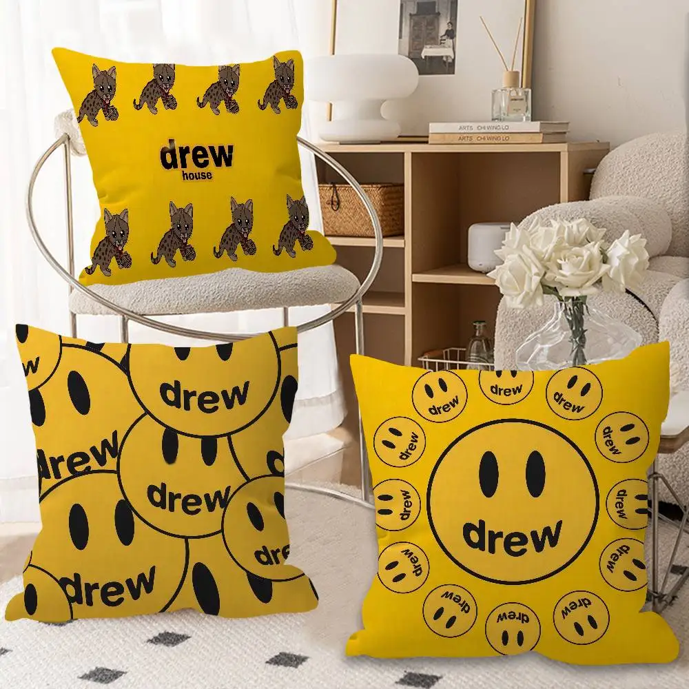 Cojines decorativos para el hogar con texto personalizado de D-Drew H-House, regalos para el hogar, 45x45cm
