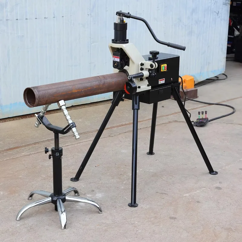 1-8 Inch Electric Hydraulic Pipe Groover Roll Grooving Machine 1100kW Power Factory Direct OEM/ODM Support