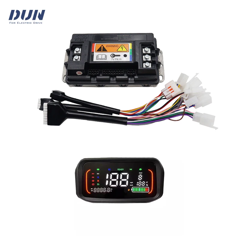 

Материнская плата контроллера VOTOL EM50-4 80A с дисплеем N7 для двигателя среднего привода втулки колеса 1000–1500 Вт