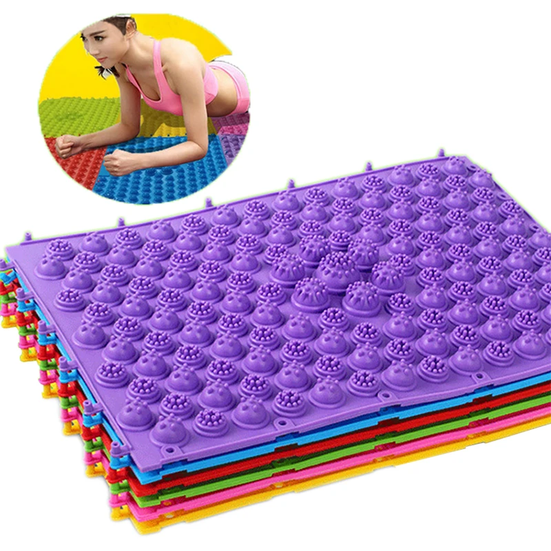 Reflexology Foot Massage Pad Toy Toe Pressure Blood Circulation Plate Mat Acupressure Mat For Foot Massage Pad Pain Stress Relie