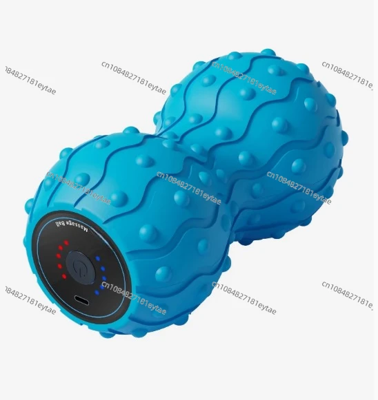 

Vibrating Peanut Massage Ball 5-Gear Adjustable Deep Tissue Point Therapy for Myofascial Release & Muscle Recovery