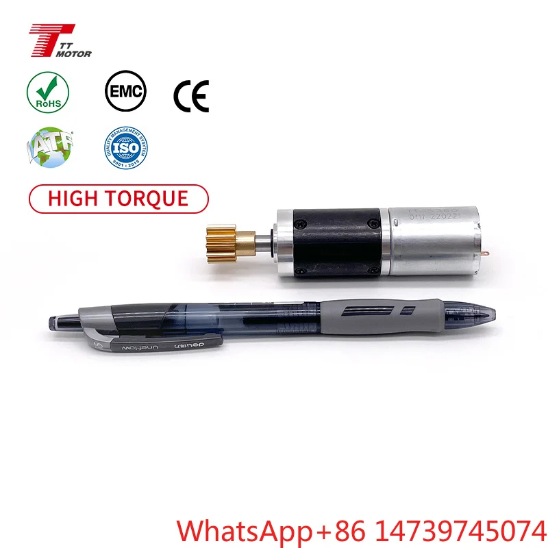 24mm Brushless DC Gear Motor 12V 24V High Torque High Efficiency Panel Mount Drip-Proof Permanent MagnetSupports Customization