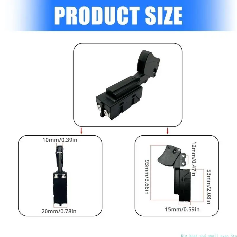 581C Practical Circular Chainsaw Switches Suitable for Cordless Models Including 2730 20 and 2782 20 for Safety