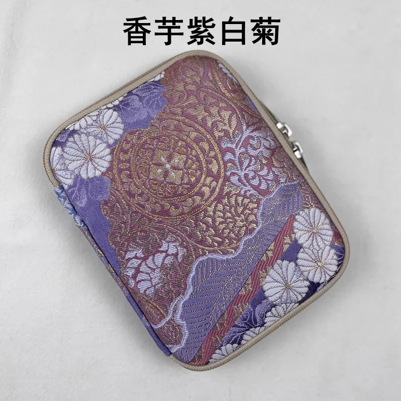 High-end Xizhen Woven Pencil Case Original Design Fabric Stationery Storage Bag 12-Hole Pencil Pouch 17X15.5CM