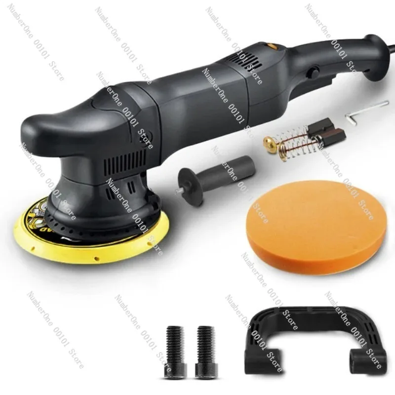 700W 6-Inch Dual Action Car Polisher, 6-Speed Variable Random Orbital Polisher & Waxer with Disc, Auto Detailing