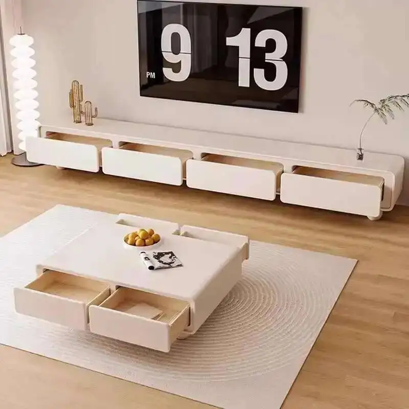 

Vintage Mueble Premium Classic Drawer Sala TV TV Cabinet Stand Nordic Beauty De Storage Modernos Trendy Livingroom Furniture