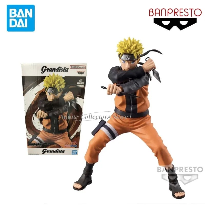 

Bandai BANPRESTO Naruto：Shippūden Uzumaki Naruto Anime Characters Game Model Toys Desktop Ornaments Collectible Gifts