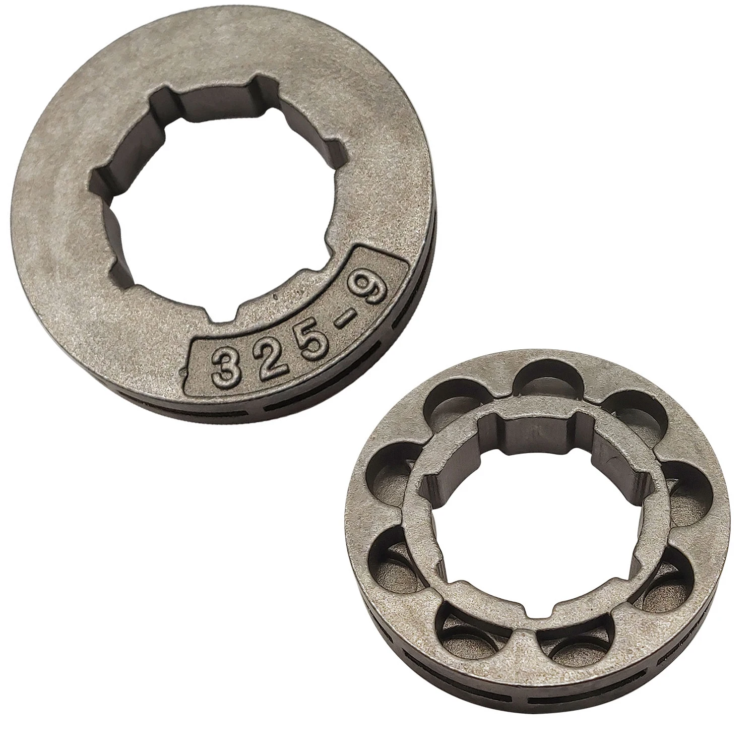 1/2pcs 325-9 Chain Drive Sprocket Rim 5200/5800 Saw Guide Wheel Chainsaw Replacement Parts Power Tool Accessories