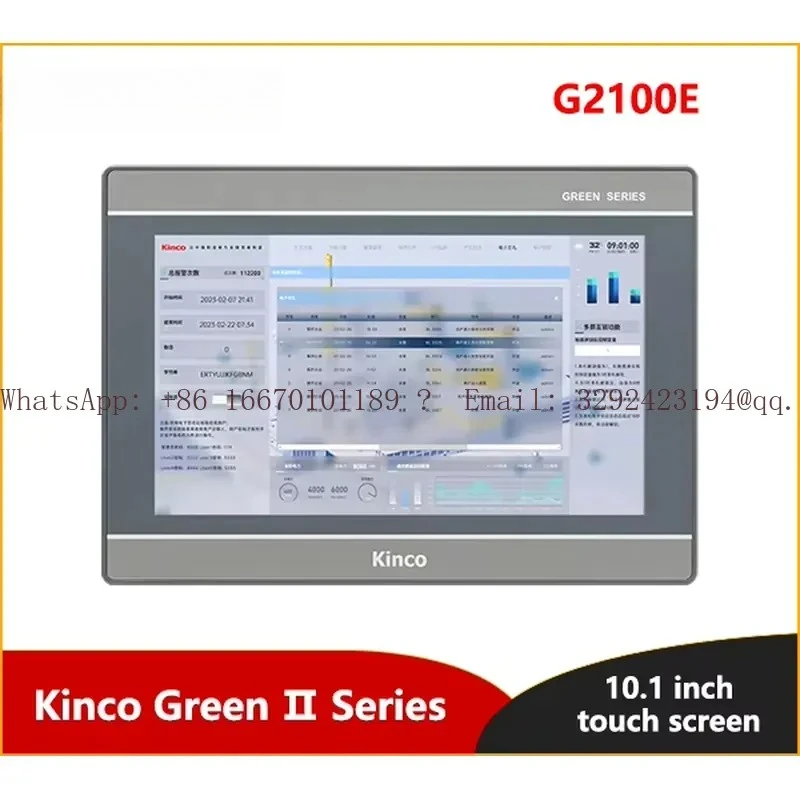Kinco HMI Green II Series G2100E 10.1 Inch Touch Screen Industrial Human Machine Interface for Automation