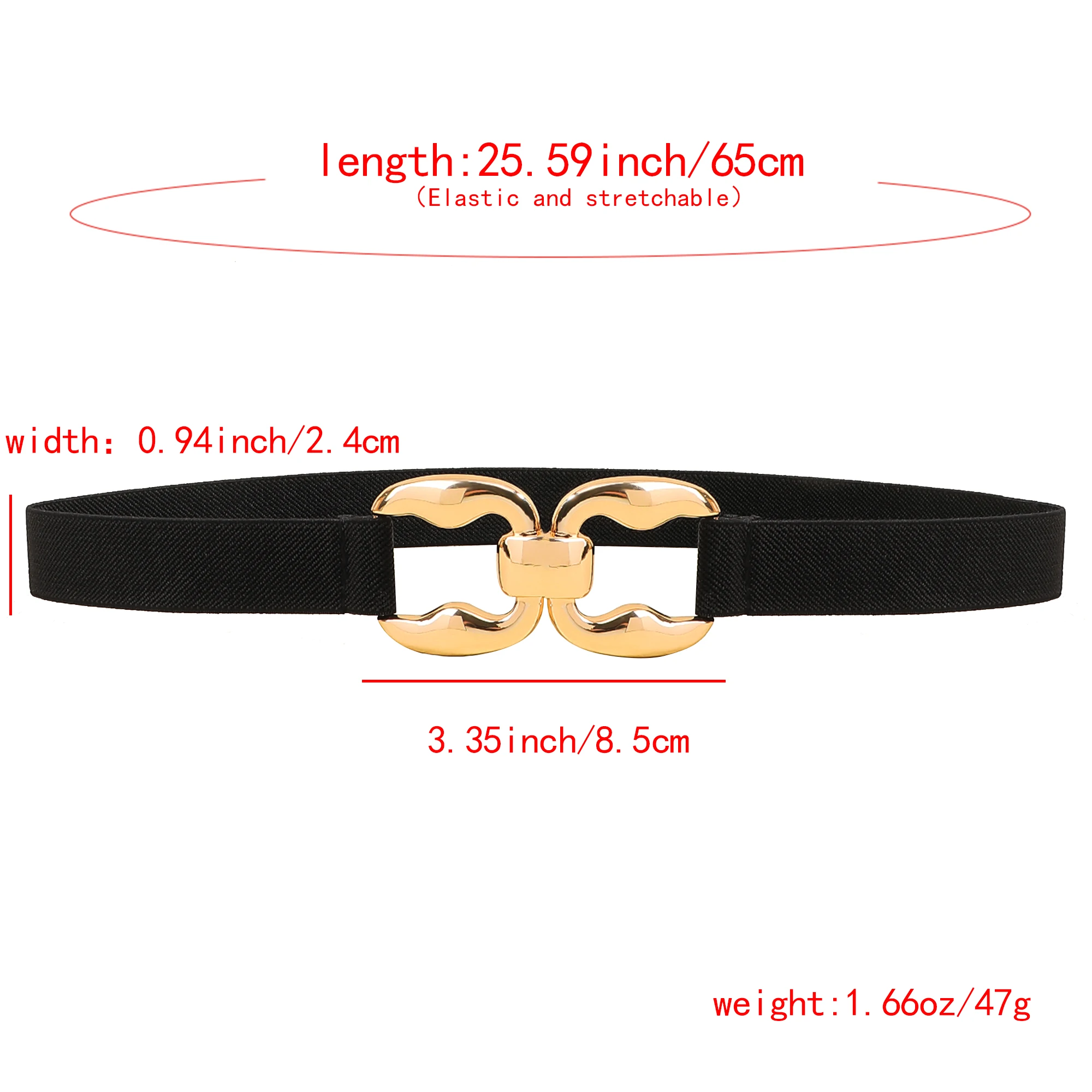 Vintage stretch elastic belt f - Women'S Accessories Accessorize ulasan dan harga