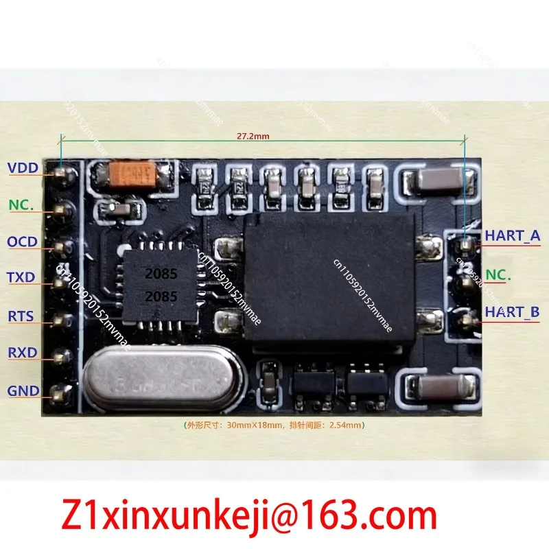 8500 Chip Is Suitable for HART Host Module, HART Protocol Electromagnetic Isolation, HART MODEM Modem