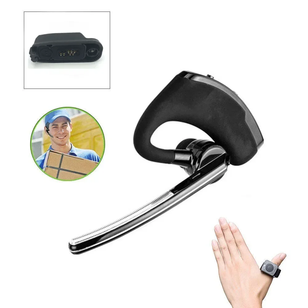 

PTT HB8668 Mic Bluetooth Headset For Motorola P8668 P8668i GP328D GP338D P8200 P8260 Wireless Walkie Talkie Earphone Adapter