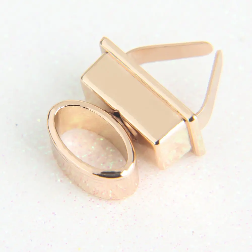 إكسسوارات حقيبة الموضة العملية على شكل زهرة حرفية يمكنك صنعها بنفسك قفل الأجهزة