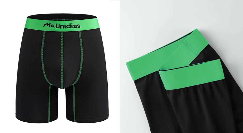 1 stücke Medium-Lange Männer Unterhose Shorts Marke Unterwäsche Für Männer Boxer Sexy Druck Schlüpfer der Männer Brief Bund boxer Briefs – Detail 8