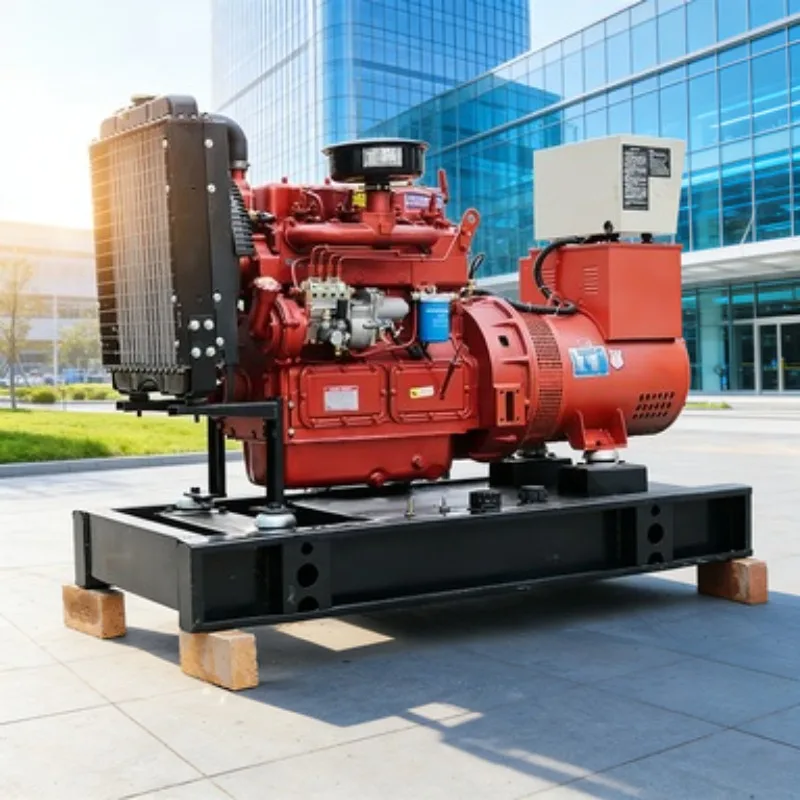 

Portable Diesel Generator 10kW Electric Start for Construction Site and Outdoor Use 110V
