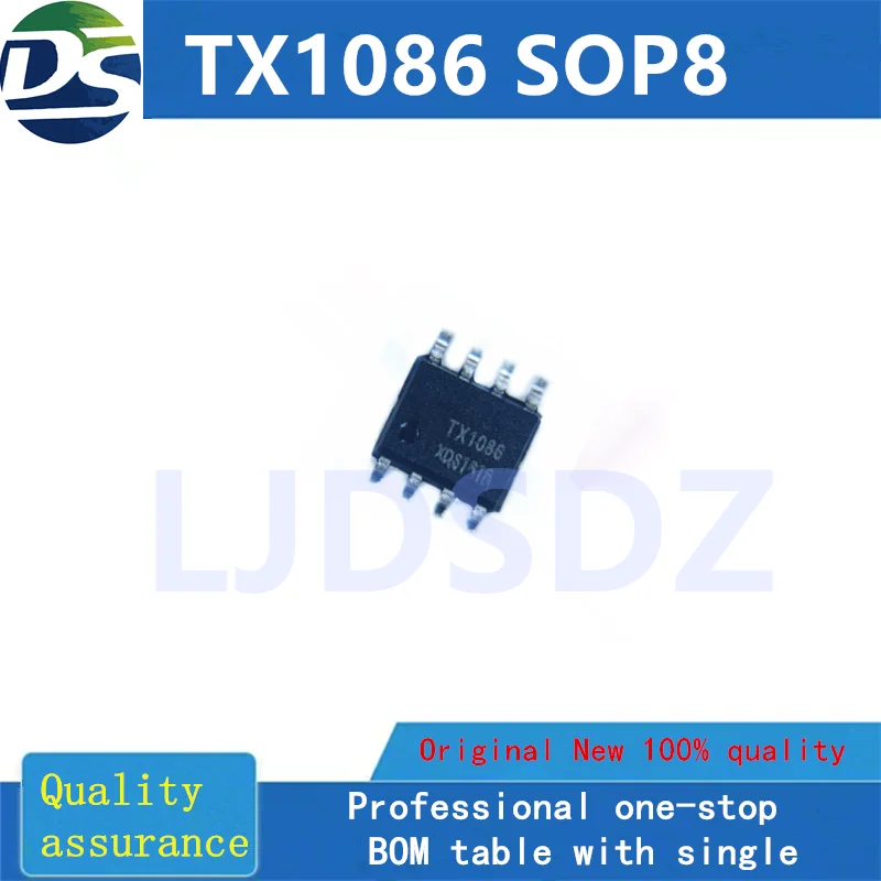 

5 шт./лот TX1086 SOP8, новый, в наличии