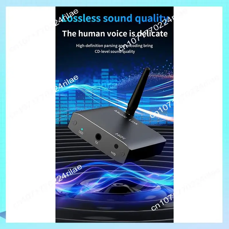 

A17Z Bluetooth 5.3 Audio Receiver Transmitter Aux Wireless Stereo Music Adapter For TV PC Speaker Car Headphones
