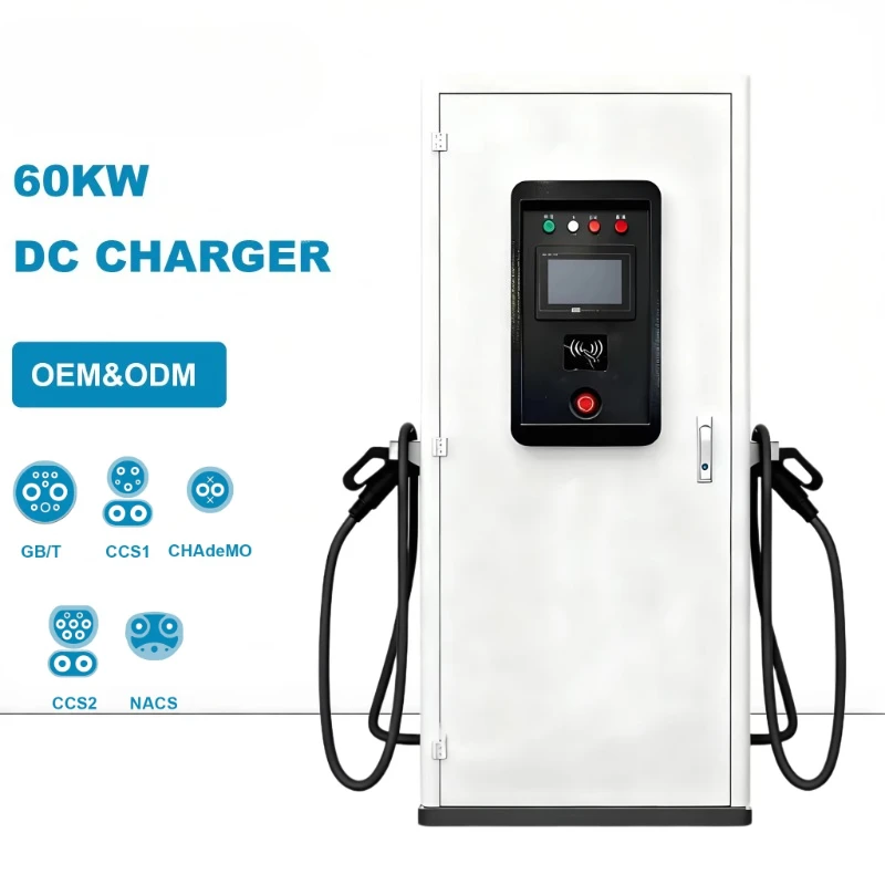 

Commercial DC 60KW-240KW Rapid EV Charging Station CE OCPP1.6J CCS CHADEMO GBT EV Charging Station Electric Car Charging Point