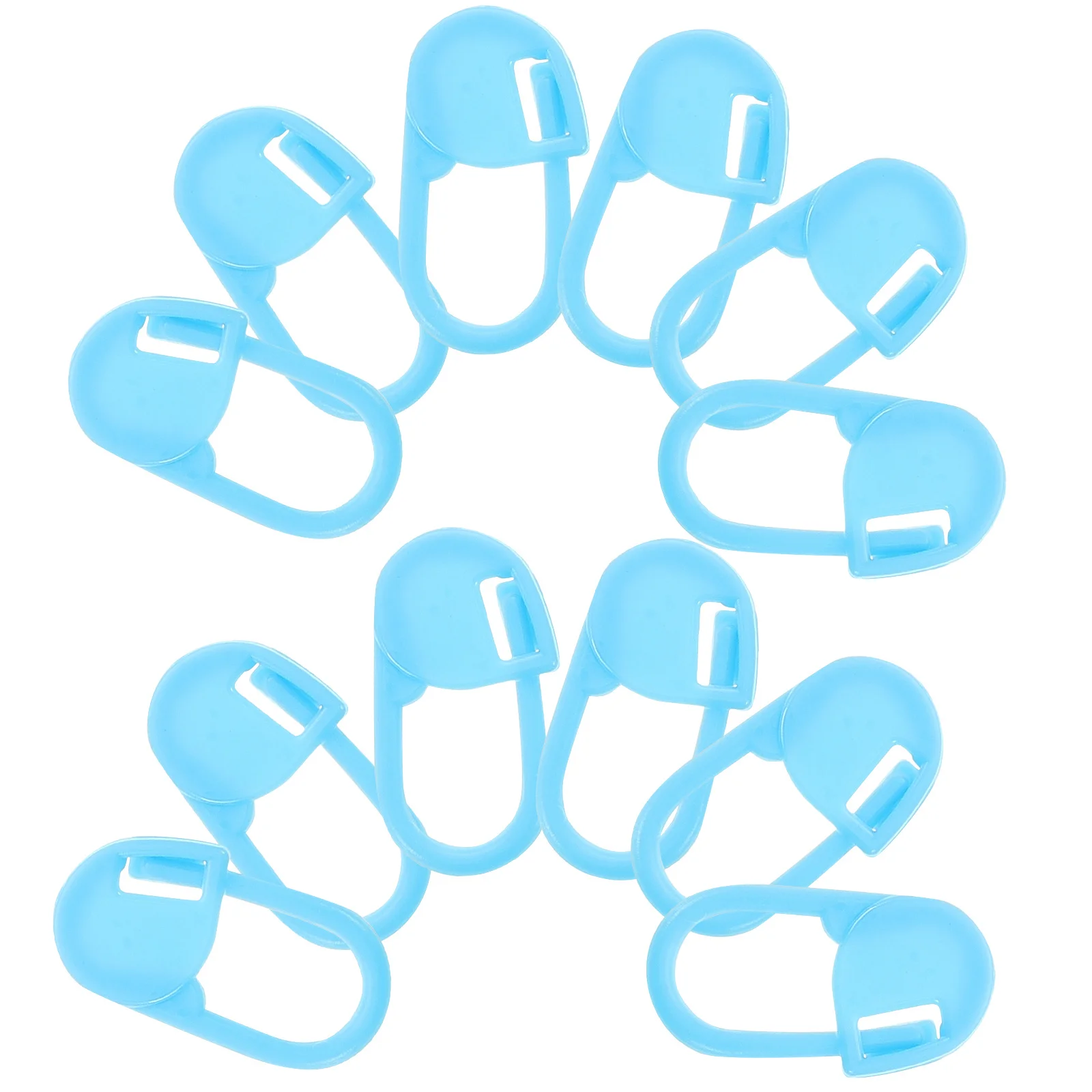 

1 Bag Stitch Markers Clips Portable Small Plastic Reusable Crochet Stitch Markers for Knitting Crafting Accessories