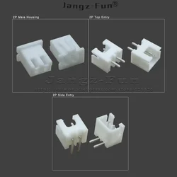 100 pces 2 p jst xh 2.54 plug 2.54mm xh2.54 2 pinos macho fêmea habitação cabeçalho conectores cabo elétrico conector de fio elétrico