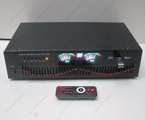Remote Control 40-band 5.0 Lossless Bluetooth Card Stereo HiFi Equalizer Dual 20-band EQ Home Graphic Equalizer