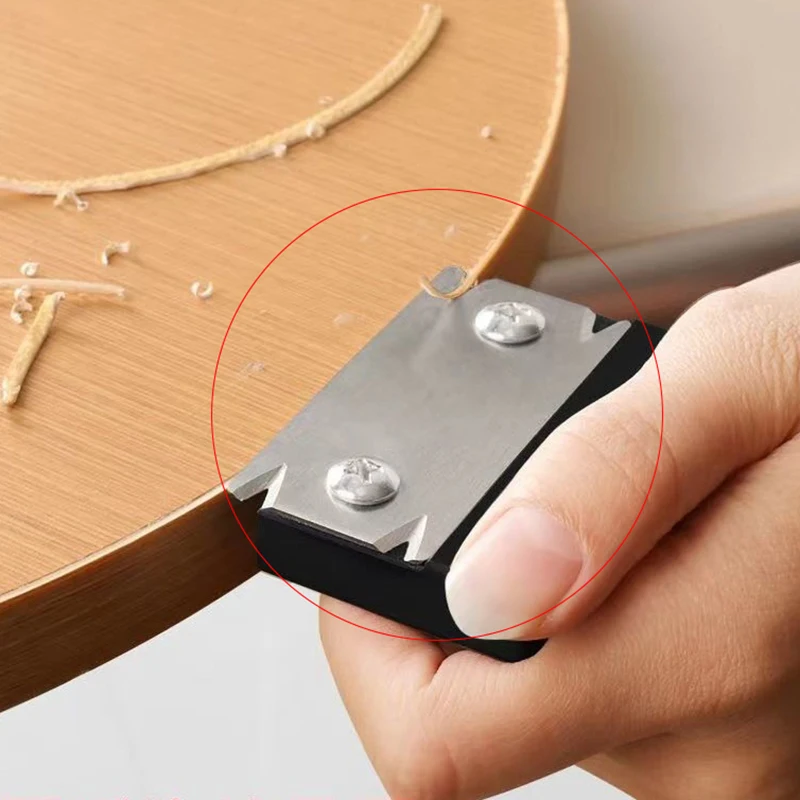 Trimming Knife Woodworking Edge Corner Planer Special Edge Banding Wood Trimmer Chamfering Fillet Scraper Deburring Tool