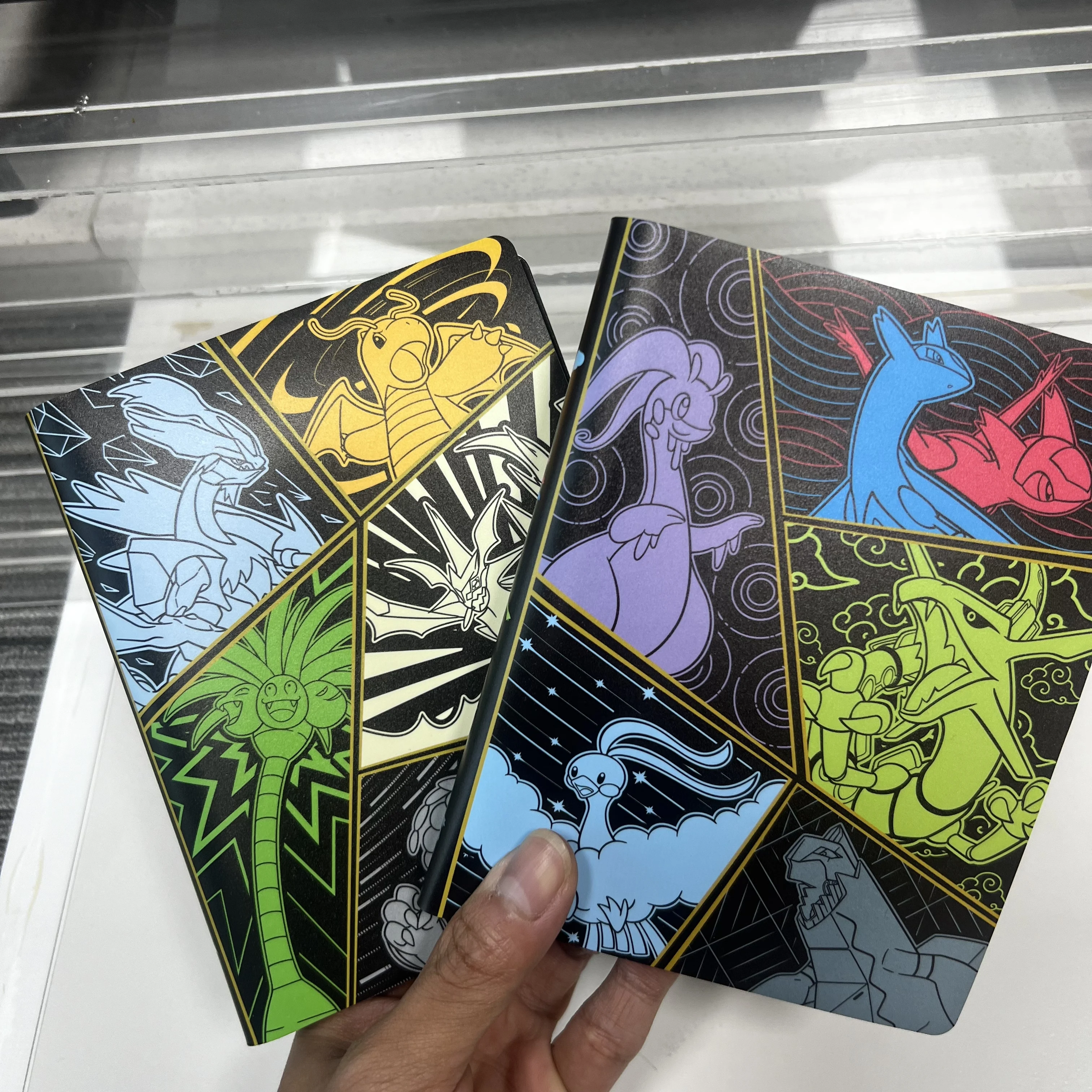 Original Pokemon Card Binder Album PTCG Card Collection Book Portfolio Chinese Version 40 Pages Trading Card Holder