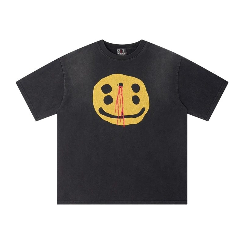 Washed CACTUS PLANT FLEA MARKET SAINT CPFM T Shirt Men Women Loose Unisex T-shirt Summer Style Top Tees