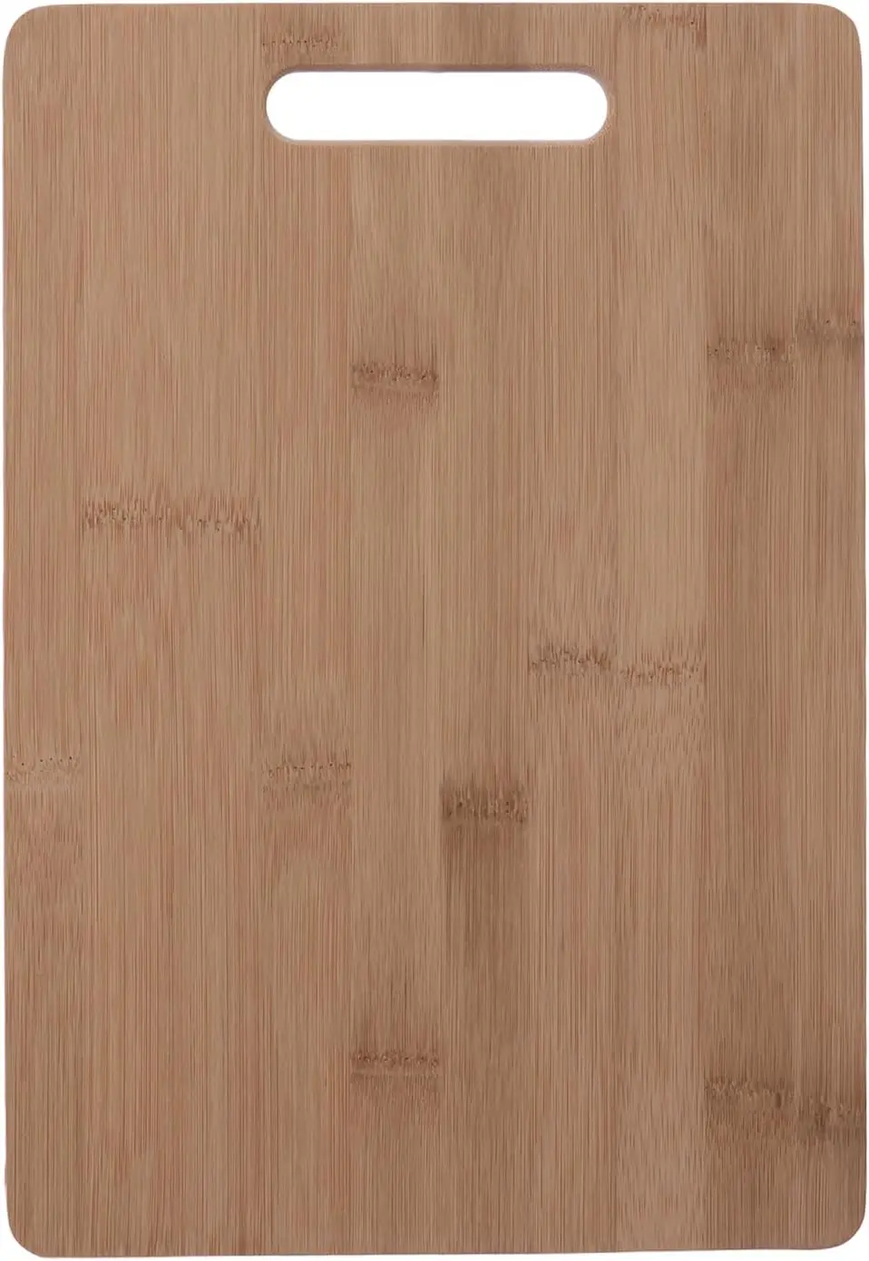 

Bamboo Cutting Board for Kitchen, Heavy Duty Wooden Chopping Board with Smooth Surface, 13.2x9.45 Inch