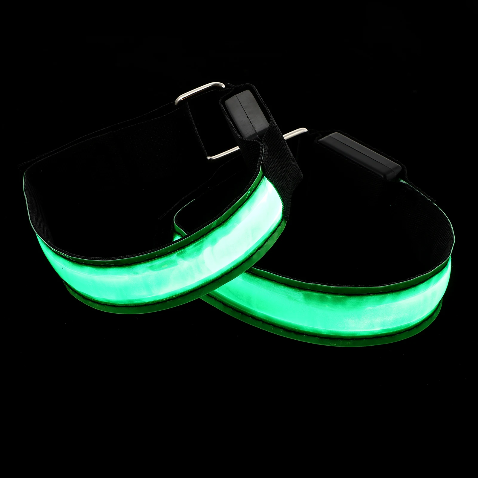 

Reflective Armlet Night Running Supply Lightweight Comfortable Safety Strap Arm Signal LED Light Armband Walking Pink