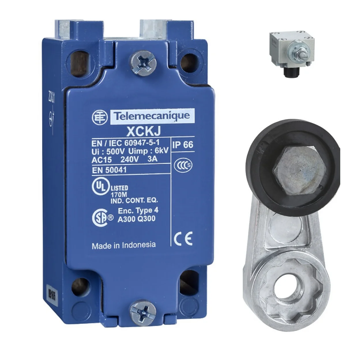 Limit switch XCKJ10513 = ZCKJ1C + ZCKY13C + ZCKE05C