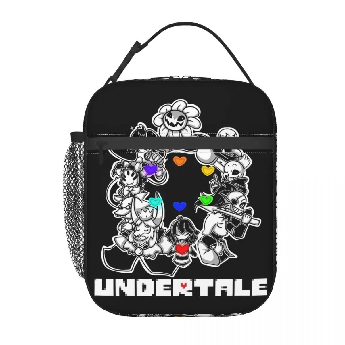 

Изолированная сумка для обеда Game Undertale Determination для женщин и детей, герметичные контейнеры для еды, термосумка для обеда