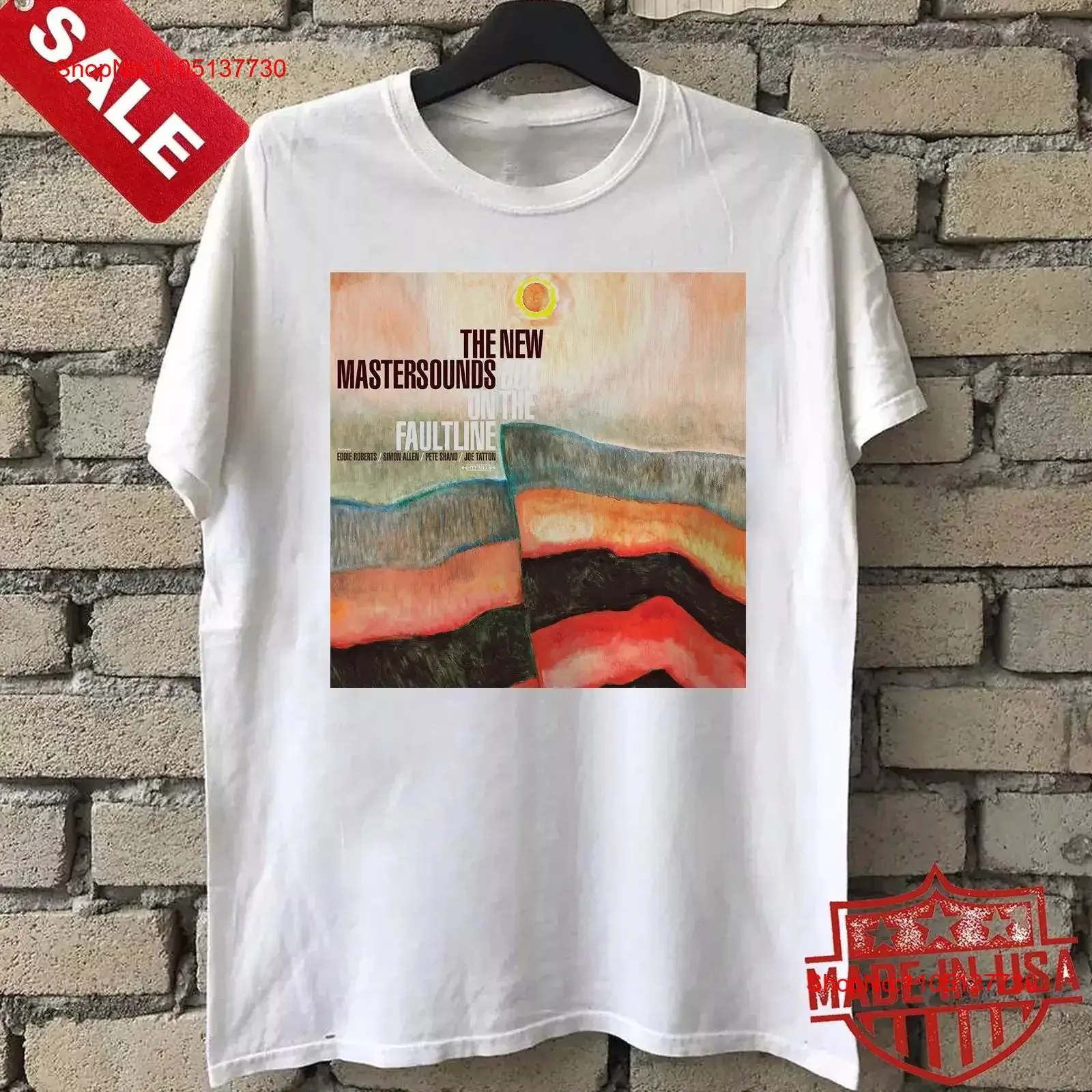 

Футболка The New Mastersounds Band Out On Faultline, полный размер S 5XL ET1289, винтажная стильная, стильная, удобная, повседневная мода
