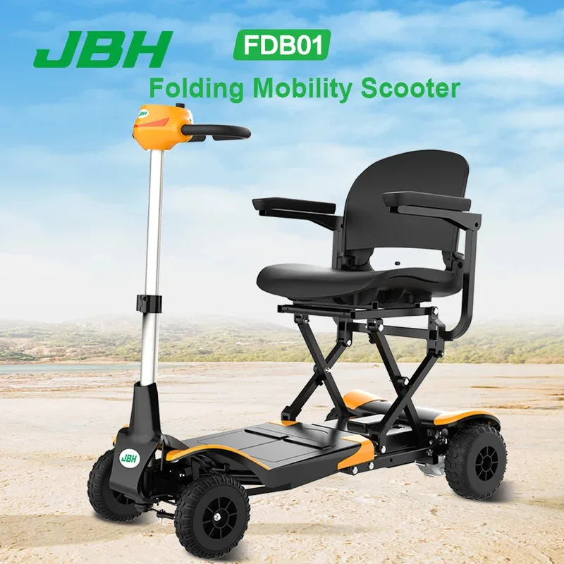 Factory Hot Selling Hot Sale Mobility 4 Wheel Electric Scooter for Elderly Electronic CE Unisex Adjustle  s 24V / 270W 10ah