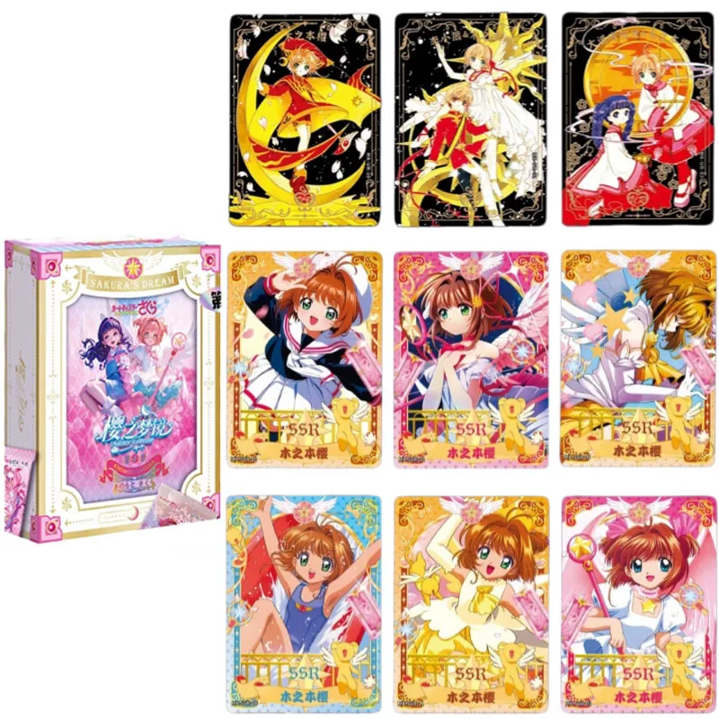 Genuine Card Captor Sakura‌ Card Cherry Blossom Dream Series Sakura Kinomoto‌‌ SP Magical Diary Anime Collectible Cards Toy