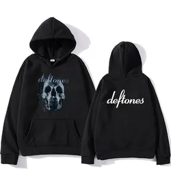 Deftones Hoodies Men Fashion Winter/Autumn Sweatshirts Hip Hop Tops Regular Fit Male Clothing Graphic Printing Hooded Pullovers