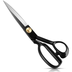 Profissional Vintage aço inoxidável Tailor Scissors, corte e artesanato tesoura para costura, tecido e couro