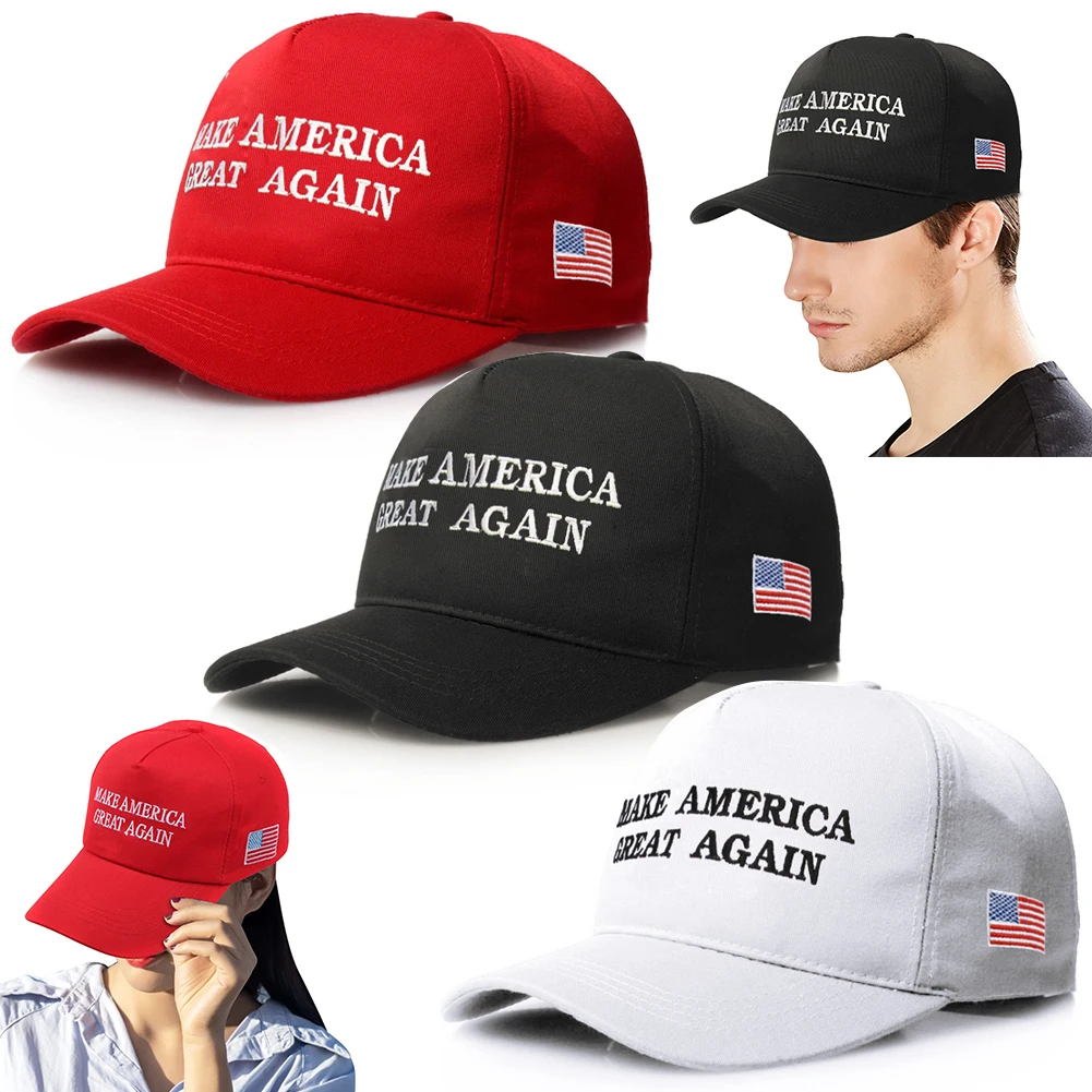 Casquette de baseball brodée réglable, chapeau du président, MAGA Donald Trump, MAKE AMERICA GREAT AGpuppy, sensation USA, 56 cm-60cm, 2024, 1-5 pièces