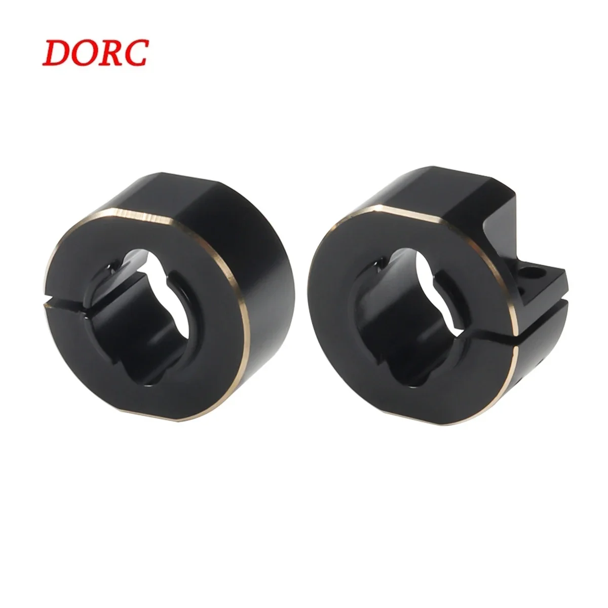 22.7g/Pcs Brass Rear Axle Weights for 1/18 RC Crawler Car TRX4M Defende Bronco Upgrade