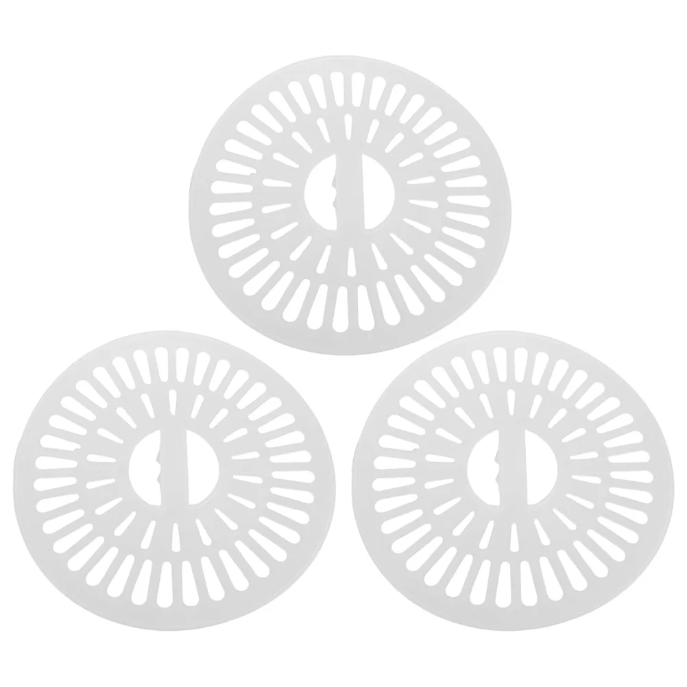 

3pcs Washing Machine Pressure Pad Cover Thickened Pp Material For Universal Washer Models Durable Laundry Accessory Drain