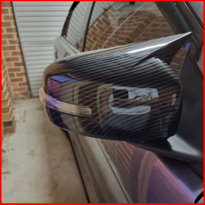 

FOR Mitsubishi Lancer X EVO 10 EX 2008-2016 REARVIEW MIRROR COVER STICKER TRIM Car Styling Auto Accessories