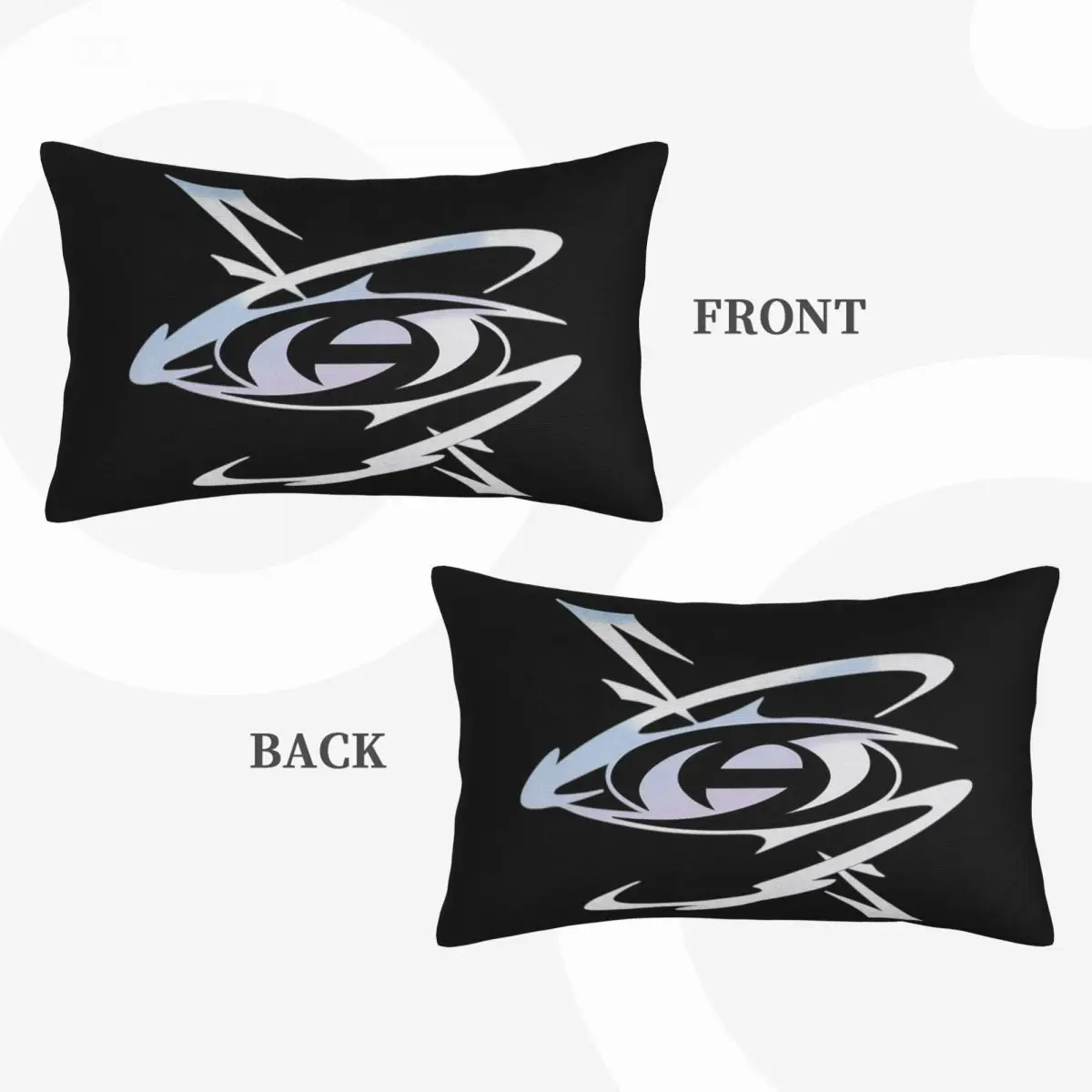 Kpop ATEEZs Logo A TEEnager Zs Rectangle Pillowcase Cushion Cover Decor Bedroom Bed Home Comfort Throw Pillow